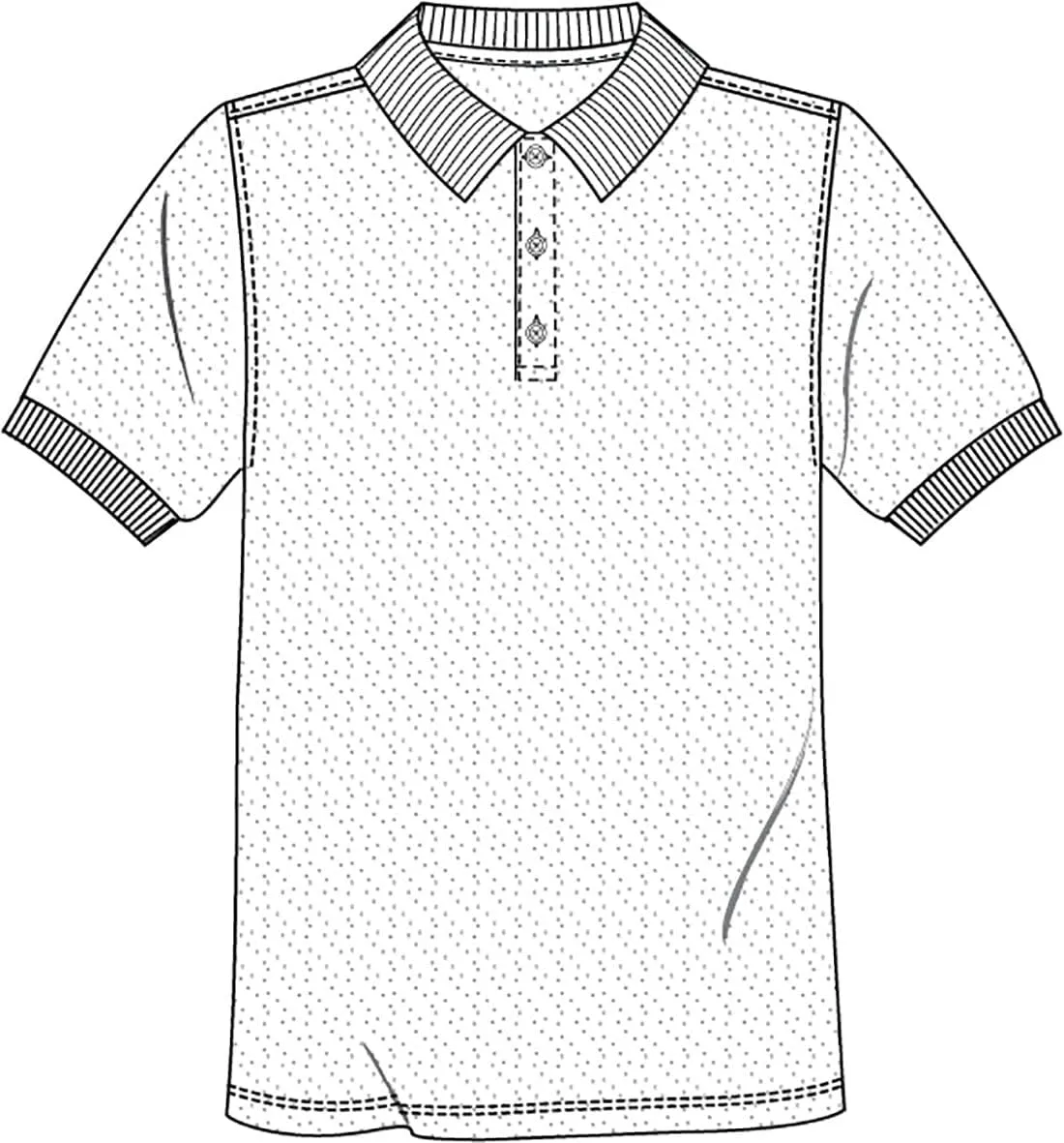 Classroom School Uniforms Adult Short Sleeve Pique Polo 58324