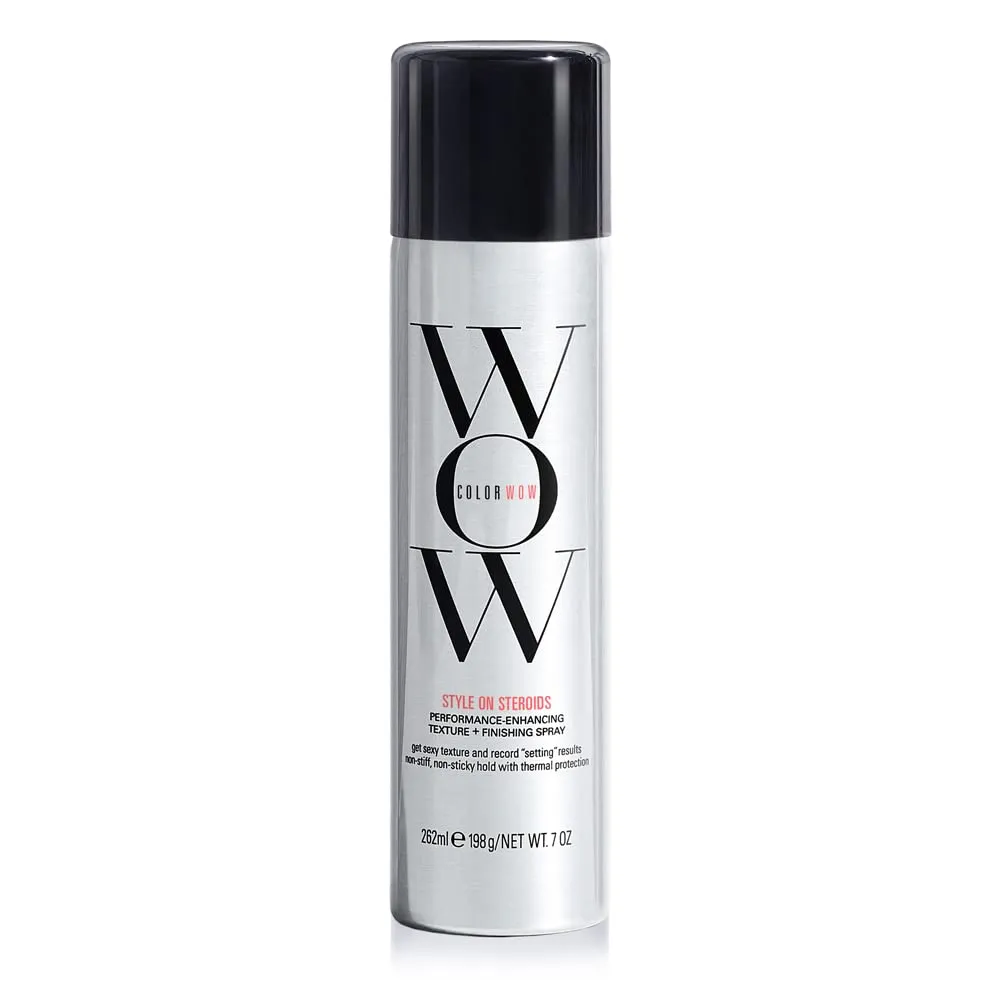 COLOR WOW STYLE ON STEROIDS Texturizing Spray  Achieve Instant Sexy Volume and Texture | Non-Sticky & Moisturizing