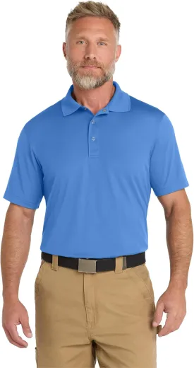 CornerStone Unisex Micropique Gripper Polo | Short Sleeve Collared Shirt for Men & Women, Lightweight Fit Top for Work & Golf