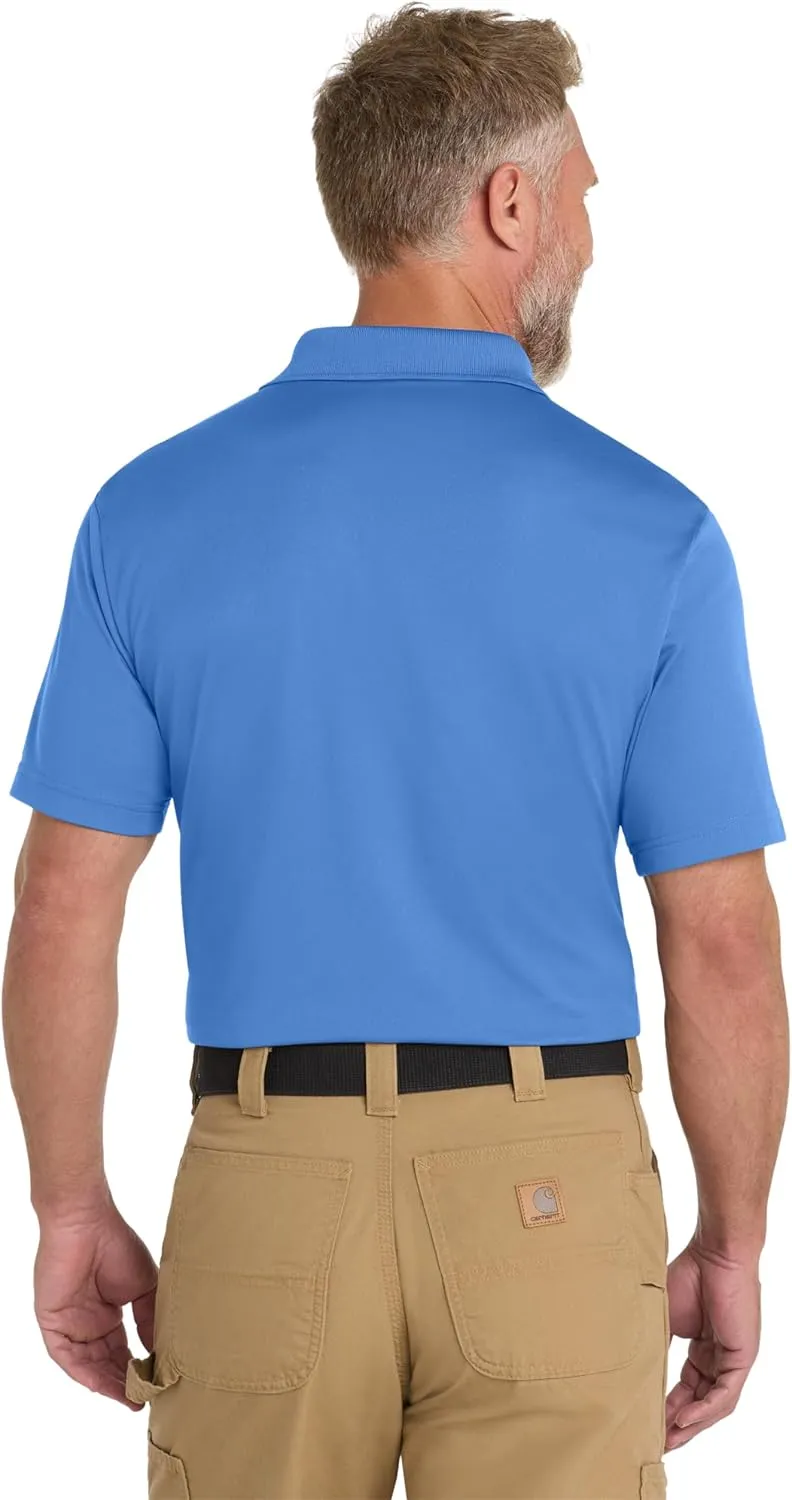 CornerStone Unisex Micropique Gripper Polo | Short Sleeve Collared Shirt for Men & Women, Lightweight Fit Top for Work & Golf