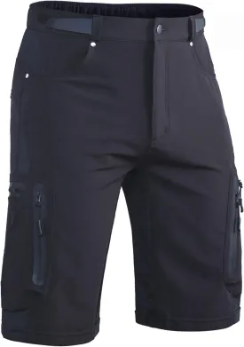 Hiauspor Mens Hiking Cargo Shorts Lightweight Water-Resistant Quick Dry Stretch for Casual Golf Fishing Tactical Bike Outdoor