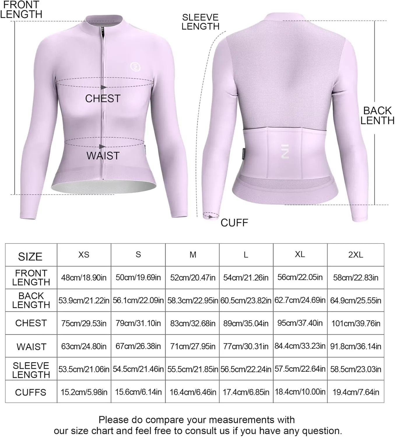 INBIKE Cycling Jersey Women Long Sleeve, Breathable Bike Shirts with Pockets, Bicycle Clothing for Road Biking Riding