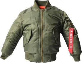 Unisex Toddler Kids boy Bomber Jacket