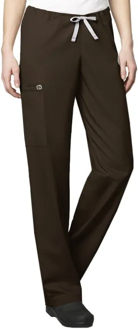 WonderWink Women's Petite Plus Drawstring Cargo Pant-Tall