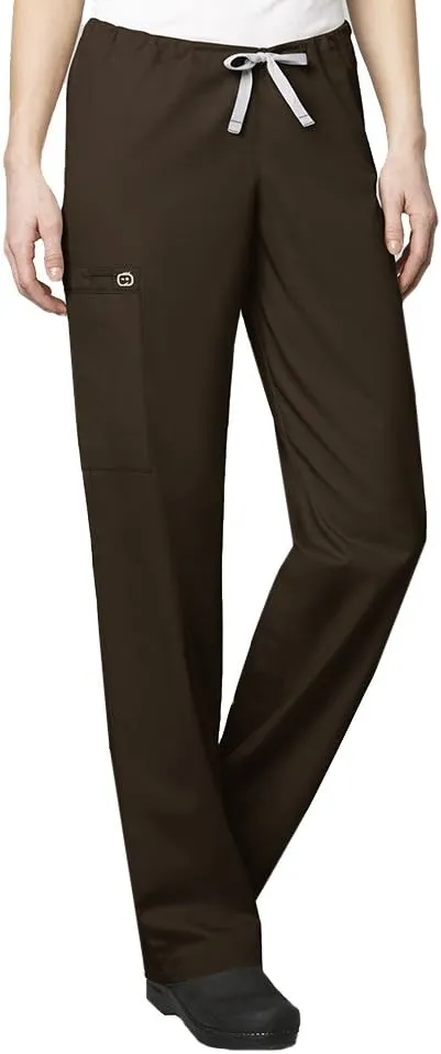 WonderWink Women's Petite Plus Drawstring Cargo Pant-Tall